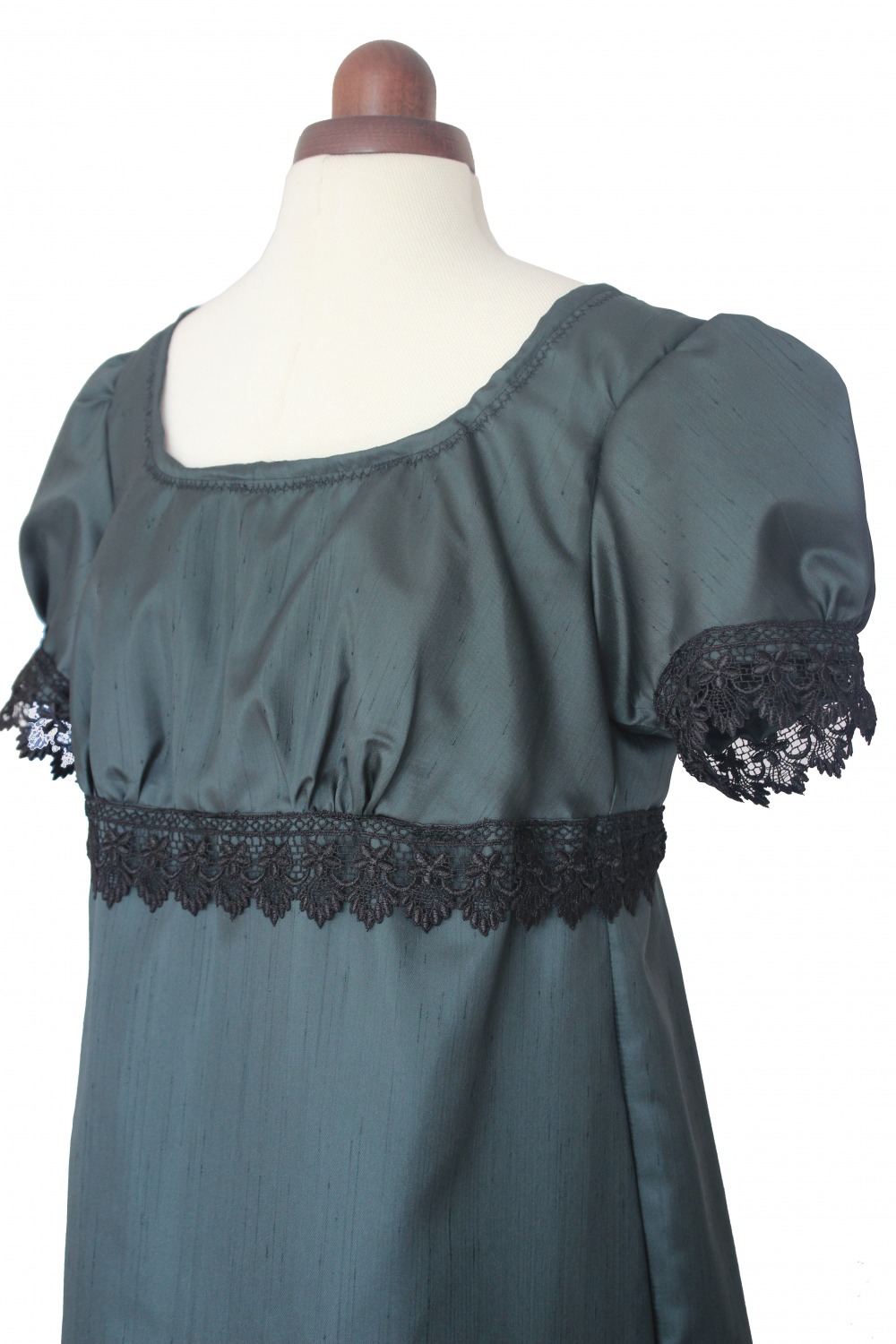 Ladies 19th Century Jane Austen Regency Evening Ball Gown Size 12 - 14 Image